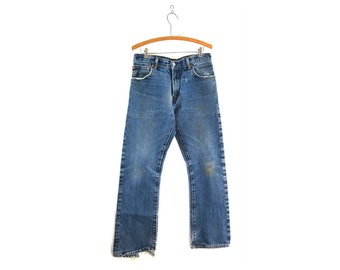 Worn In LEVIS Jeans Vintage Levi Strauss Denim jeans Men's Size 32 x 32