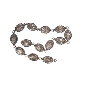 Vintage Silver Conch Belt - Etsy display picture 2