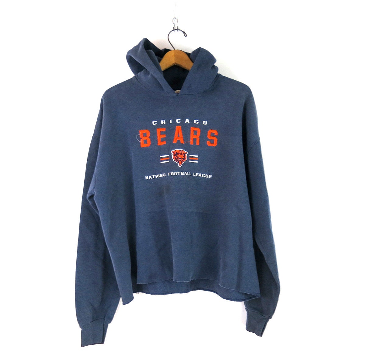 chicago bears cropped hoodie