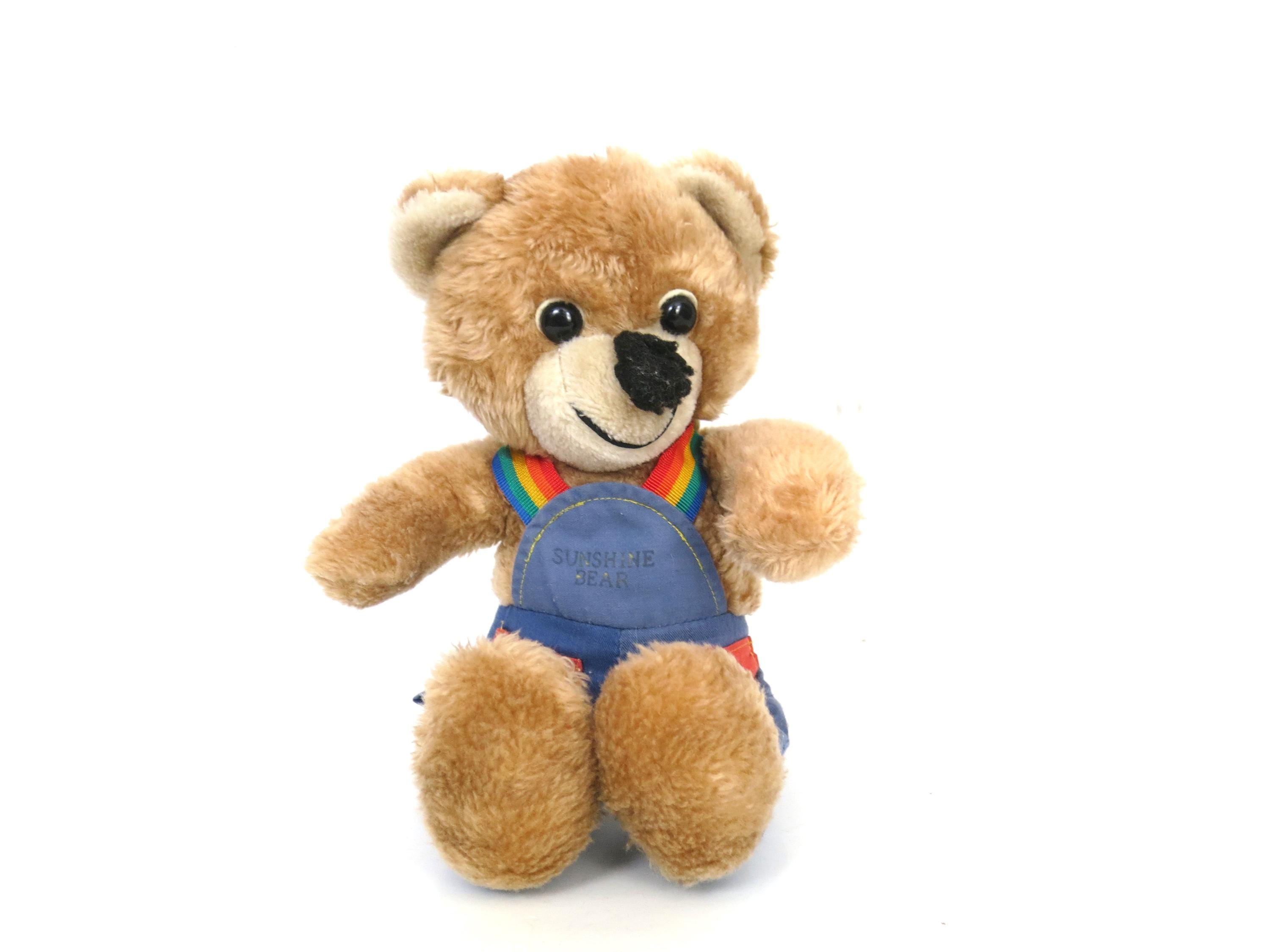 Vintage 1970s Knickerbocker Sunshine Bear Teddy Bear Toy Stuffie