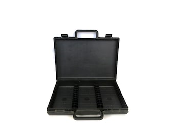 Cassette Tape Carrying Case Vintage Tape Holder Holds 36 Cassettes