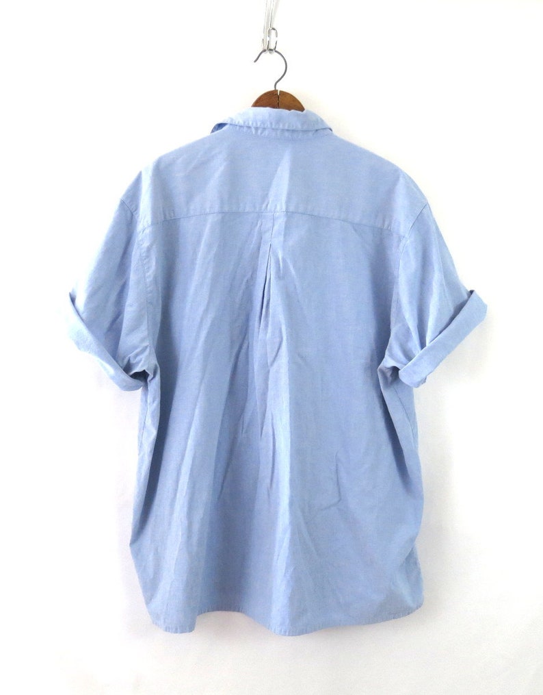 avec appliqués Farmer Pigs Chemise boutonnée surdimensionnée chemise vintage Crafty Cottagecore Taille Plus pour femmes 2X image 6
