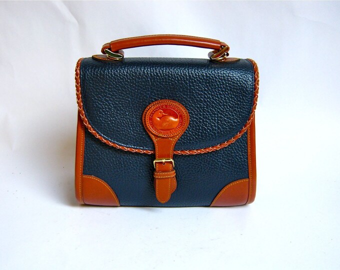 Vintage Dooney and Bourke Briefcase Purse Etsy