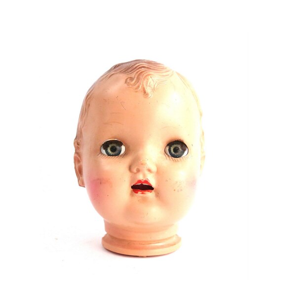 Antique Doll Head Etsy