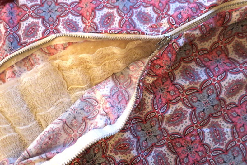 Primitive Quilt Blanket Hand Tied Comforter Pink Shabby Chic Cotton fabric quilt Handmade blanket