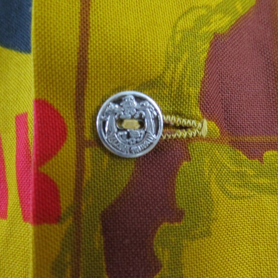 Vintage Hawaiian Holiday Shirt Primo Beer Button … - image 4