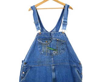 Lace Vintage Distressed Overalls Bib Pants