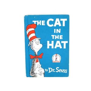Die Katze mit dem Hut Vintage Hardcover Kinderbuch / 1985