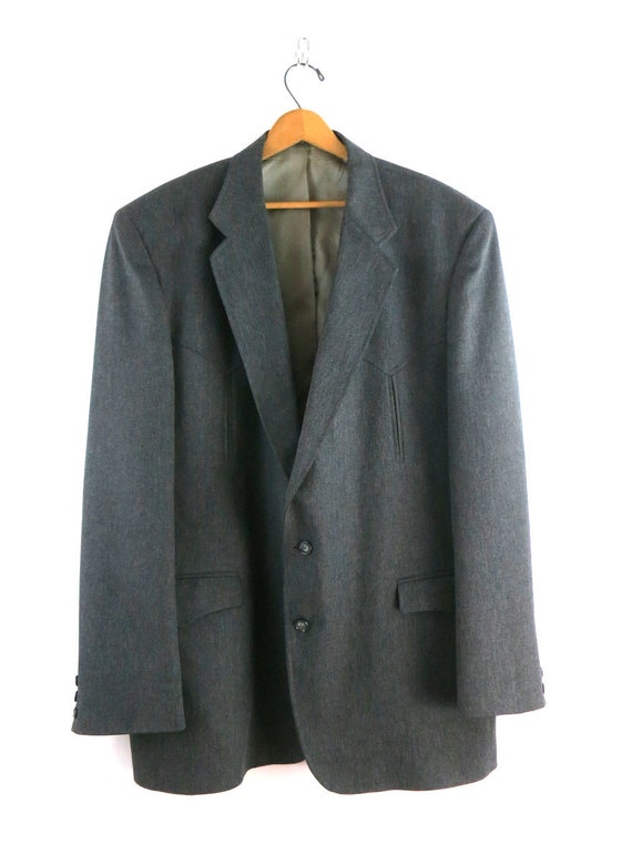 Gray Circle S Suit Coat Cowboy Western Blazer Jac… - image 3