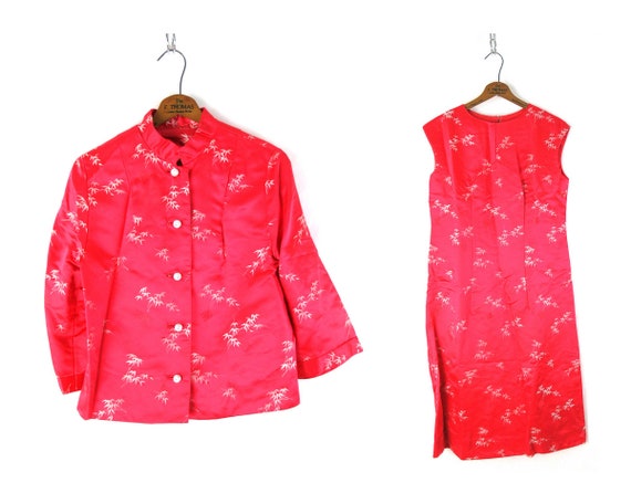 Vintage 1960’s Shift dress with matching Jacket V… - image 1