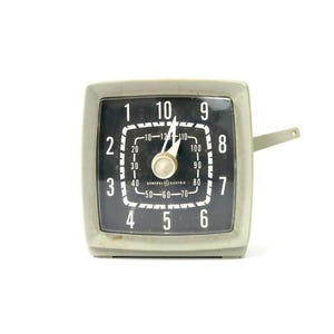Vintage GE General Electric Darkroom Analog Timer - Szary