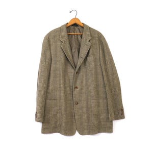 DKNY Wolle Blazer / Vintage Herbst Sport Mantel Jacke / Herren 42R