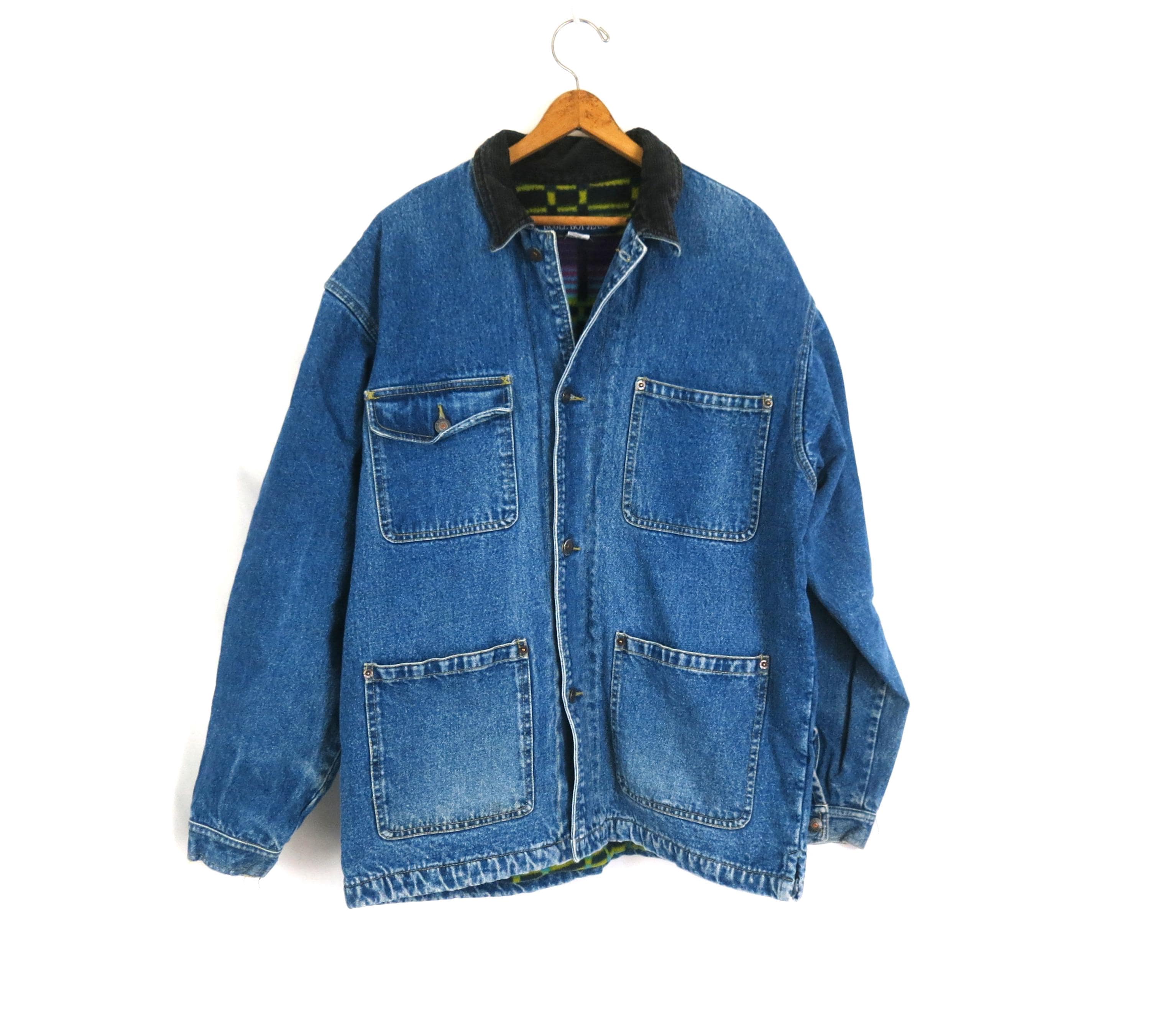 90s Denim Jacket - Etsy