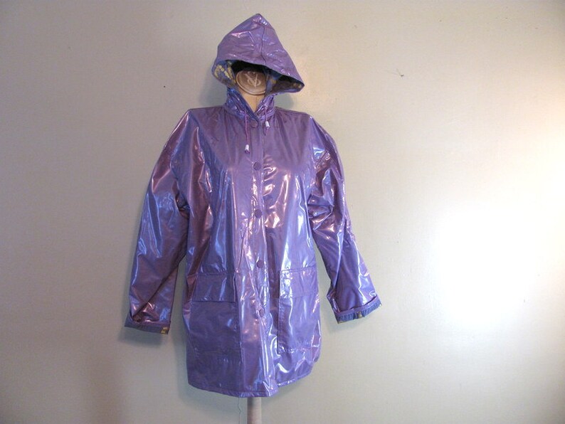 lilac raincoat womens
