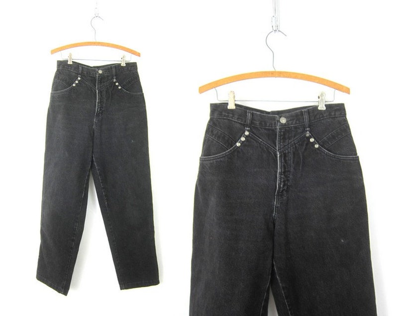 womens high waisted western jeans