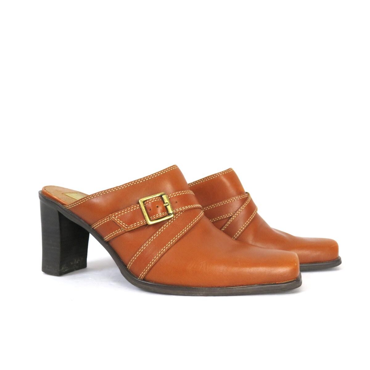 フラットシューズ Eve Mules Shoes - ANINE BING - Leather - Brown ANINE BING Eve Mules | Brown | FARFETCH
