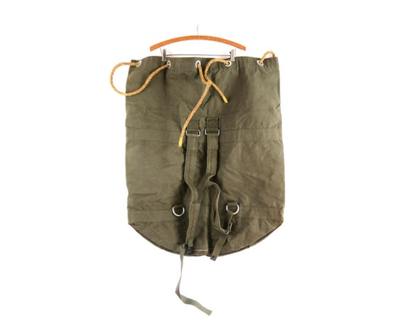 Top Canvas Backpack Vintage Rucksack Army Green Sac à dos Women