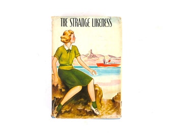 1929 The Strange Likeness von Harriet Pyne Grove Vintage Hardcover 1920er Jahre Buchdekor