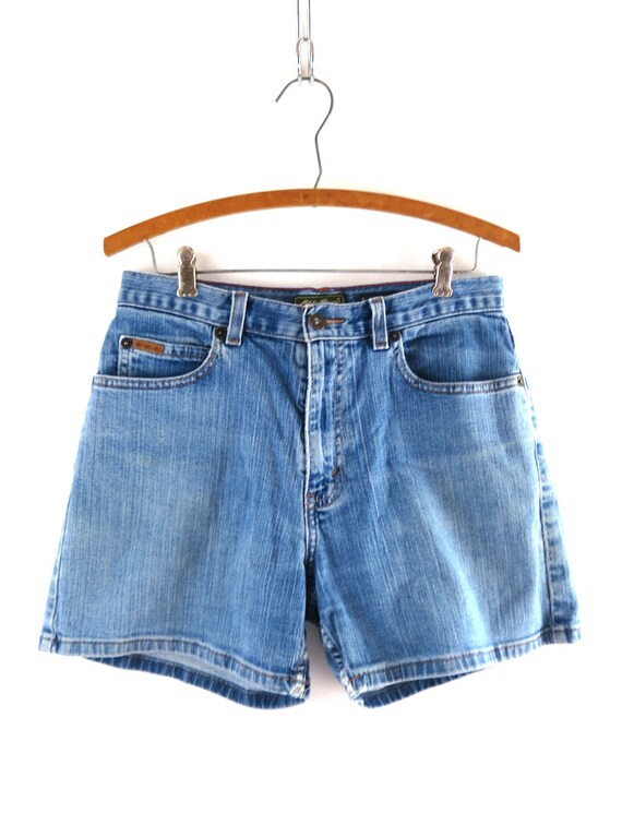 Vintage Jean Shorts Worn In Denim Shorts Vintage Eddi… Gem