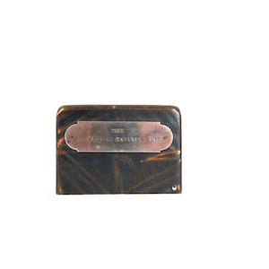 The Household Savings Bank / Antique Vintage Metal Bank