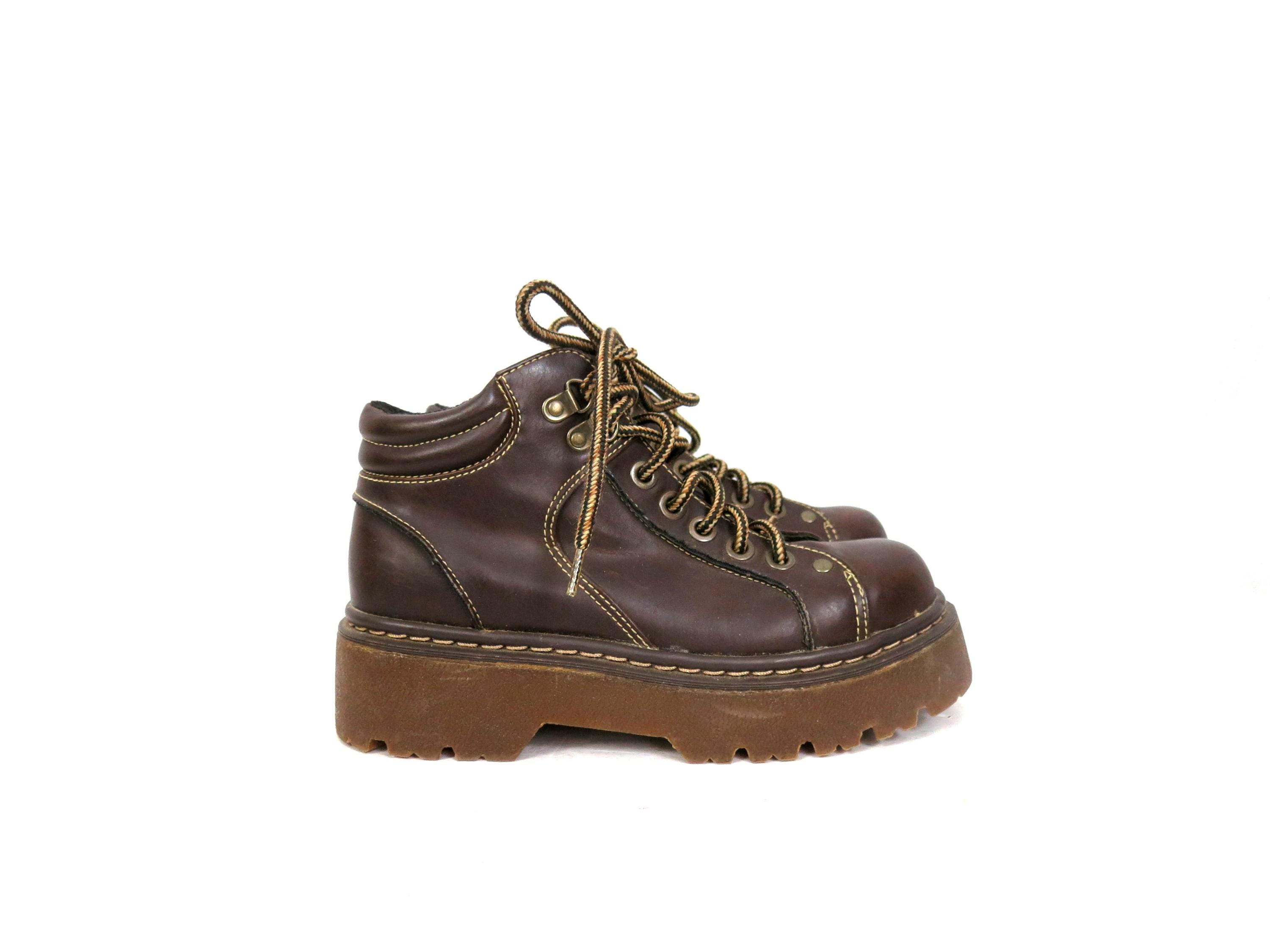 Doc Martens Brown Oxfords - Etsy