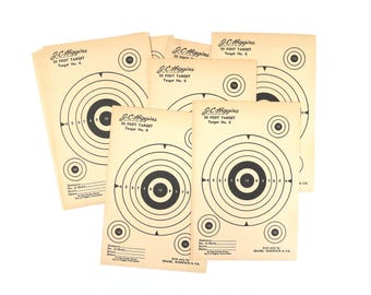Cible De Tir Vintage Winchester : JACK RABBIT, Papier, Stock Ancien Jamais Utilisé