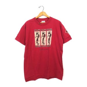 Vintage 90s Arizona T-Shirt: Kokopelli Graphic Hiking Tee