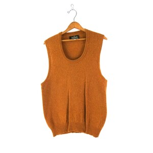 Vintage Retro Mustard Brown Sweater 