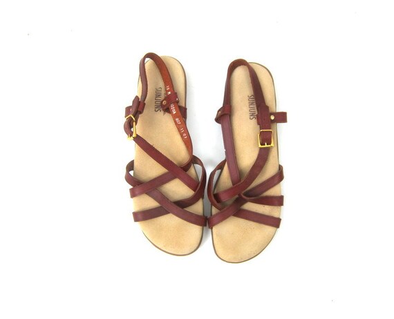 bass leather sandals