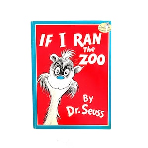 IF I Ran The Zoo von Dr. Seuss - Vintage Taschenbuch Softcover Buch - 1950 Erneuert 1978