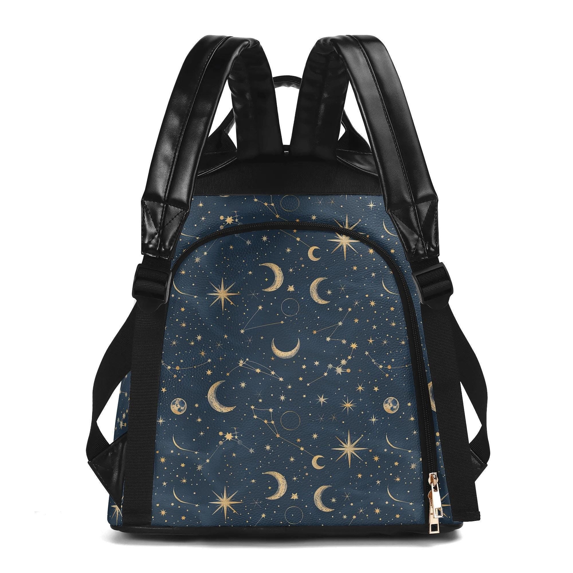 Faux Leather Mini Backpack Daypack with Anti-Theft Compartment Tourer | Women main image 2