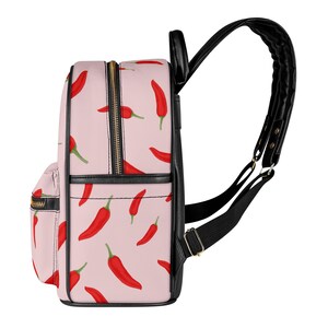 Mini sac à dos Spicy Book Club : petit sac de voyage en cuir image 3