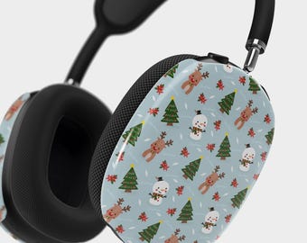 Étui de Noël pour AirPods Max : housse de protection motif vacances