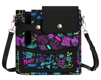 Porte-gobelet pour sac à main en similicuir Graffiti Jinx : Sac pour bouteille d'eau de 40 oz