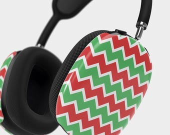 Étui de Noël Chevron pour AirPods Max : coque de protection à clipser