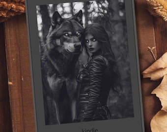 Werewolf & Warrior Romantasy Kindle Fullscreen Lock Screen: Dark Romance (Digital Download)