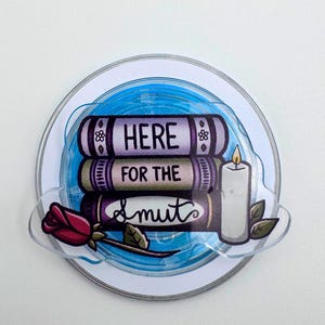 Kindle Grip Here For The Smut Books Magsafe PhoneGrip, Bookish Gift, Dark Romance Reader, Kindle PhoneGrip, Bookish Book Lover, Smut