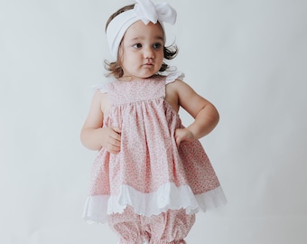 Girls Boutique Dress | Pink Toddler Sundress