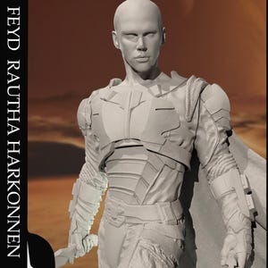 Feyd Rautha Harkonnen - Dune - Hand painted resin figure 1/8 (≈22 cm)