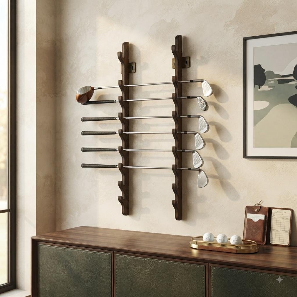 Golf club wall display rack - Etsy 日本