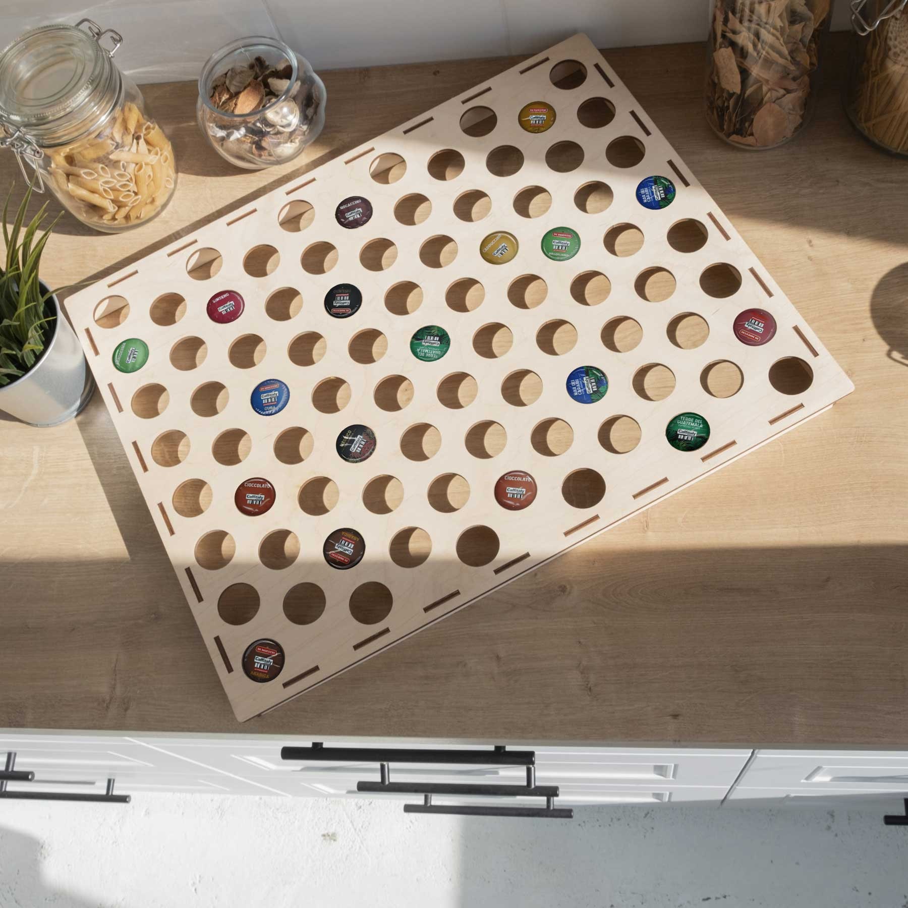 Tiroir porte-dosette Nespresso, organisateur Nespresso, porte-capsule Nespresso, porte-dosette Nespresso, porte-capsule de café, rangement des dosette