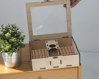 Personalized humidor for cigars, Engraved cigar box, Custom cigar box, Cigar case, Cigar gift box, Cigar storage box, Cigar lover gift