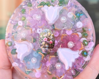 Lavender Scented Fairy Garden Picky Pad: Sensory Fidget Toy