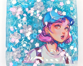Anime Picky Pad: Hanami Sakura Theme, Acrylic Standee, Sensory Toy