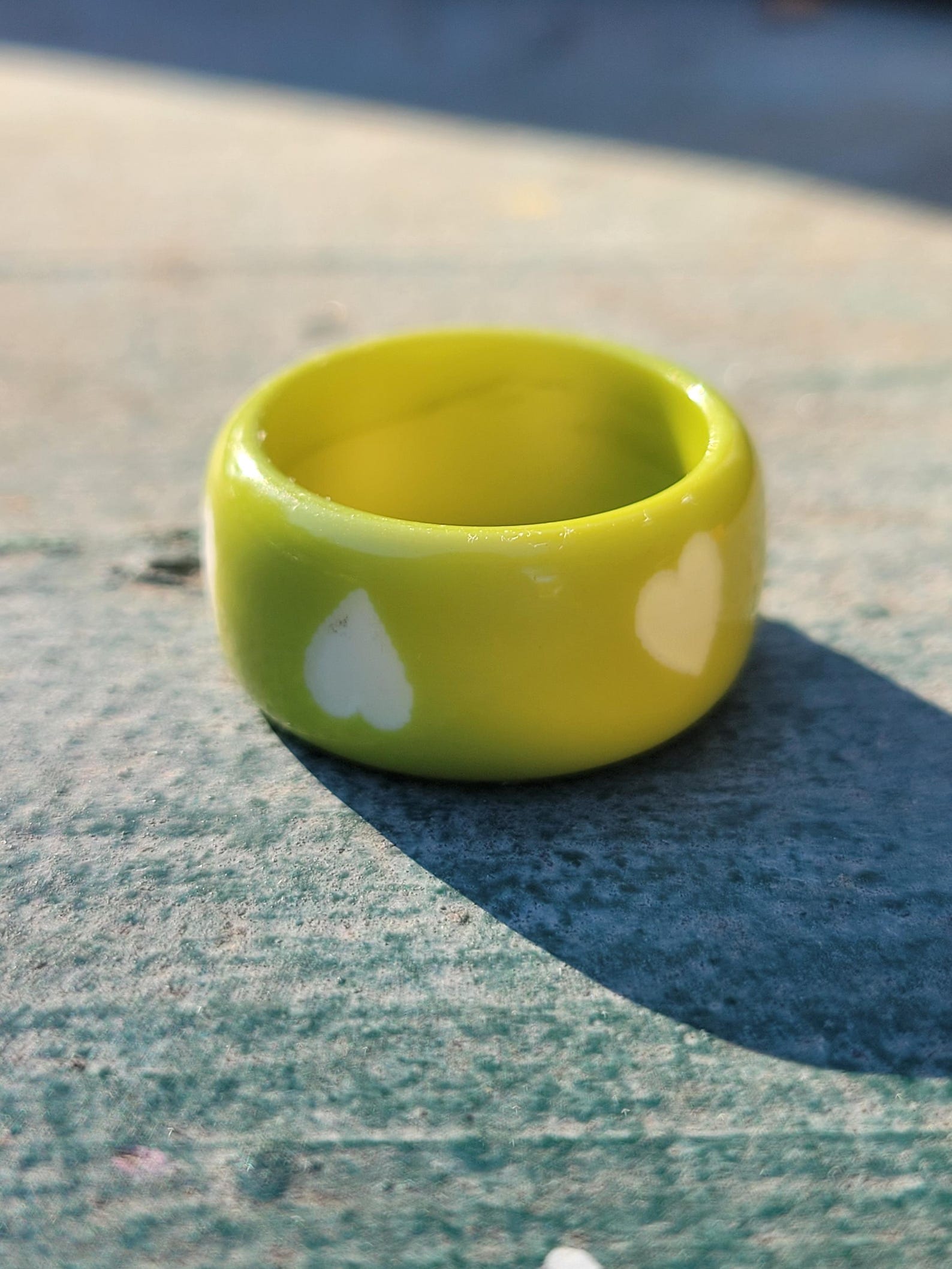 Y2K 2000's Resin Chunky Rings | Colorful Chunky Rings - Etsy