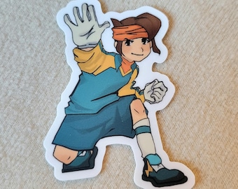 Inazuma Eleven Endou Mamoru Sticker | Inazuma Eleven Mark Evans Sticker | Inazuma Eleven Sticker