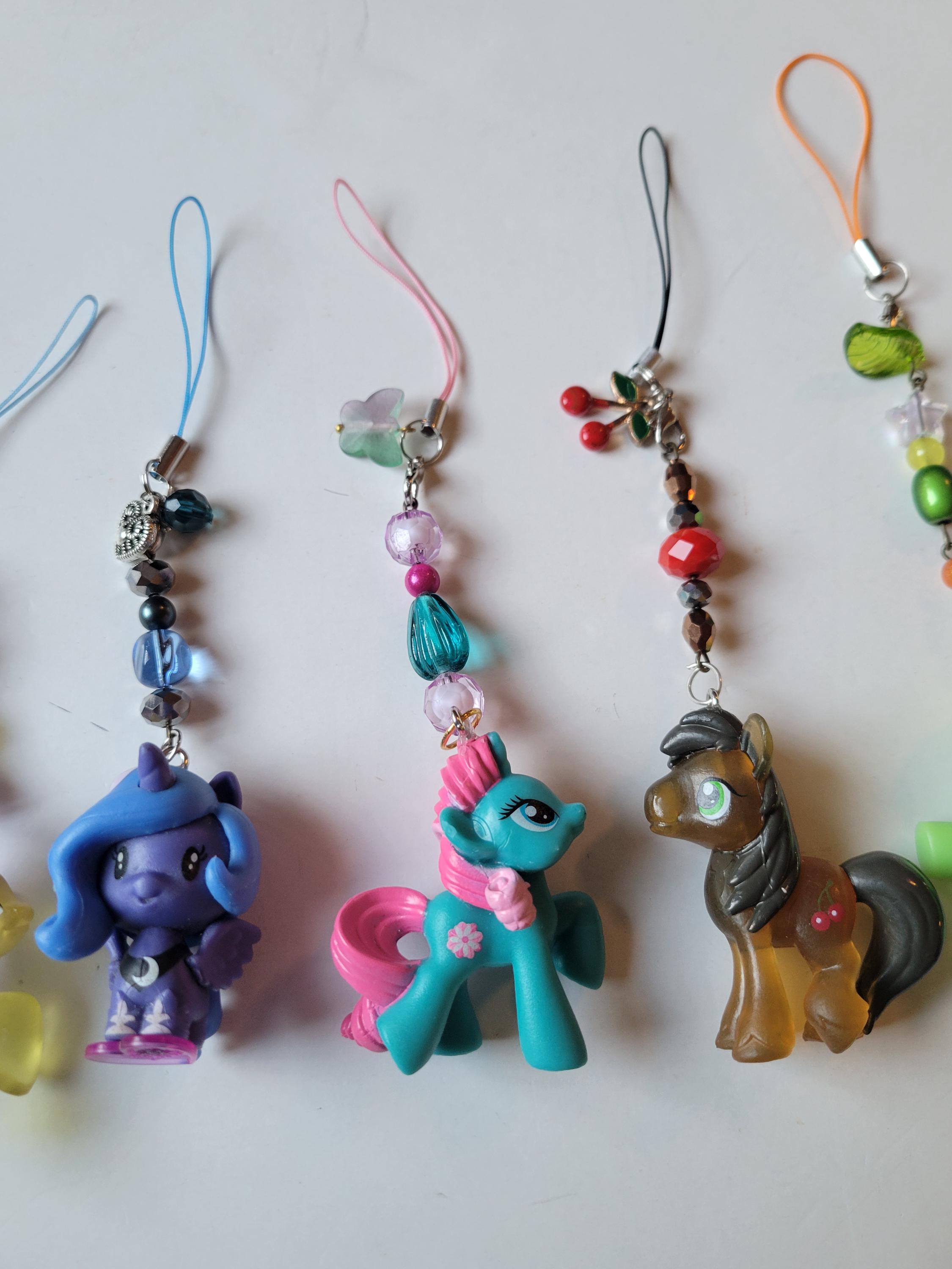 My Little Pony Keychains | MLP Keychain Phone Charms | Mlp Beaded ...