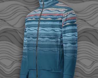 Palette Drift unisex trainingsjack van gerecyclede fleece sportkleding