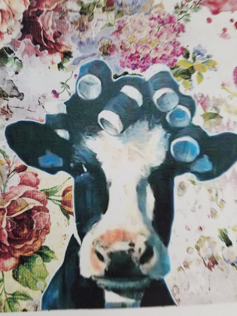 Farmhouse Fabric Panel for Quilting Cow Quilt Material Etsy