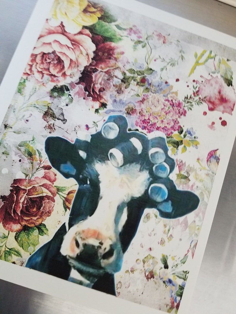 Farmhouse Fabric Panel for Quilting Cow Quilt Material Etsy